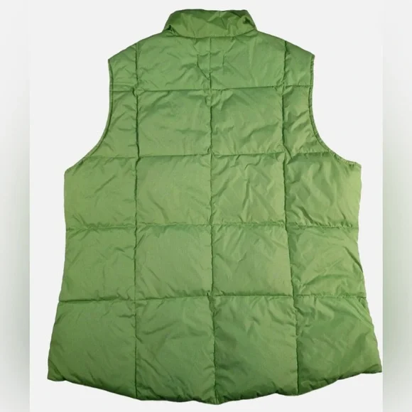 Lands End Goose Down Puffer Vest - Picture 4 of 9